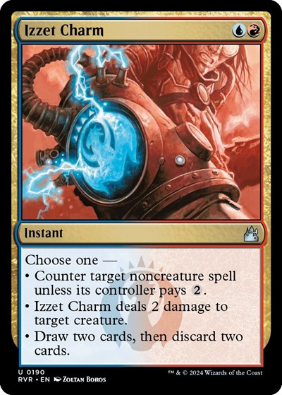 Izzet Charm (Ravnica Remastered) Light Play