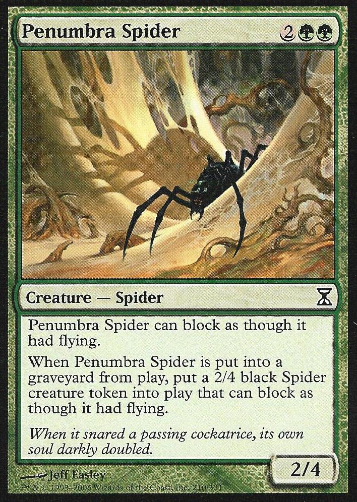 Penumbra Spider (Time Spiral) Medium Play Foil