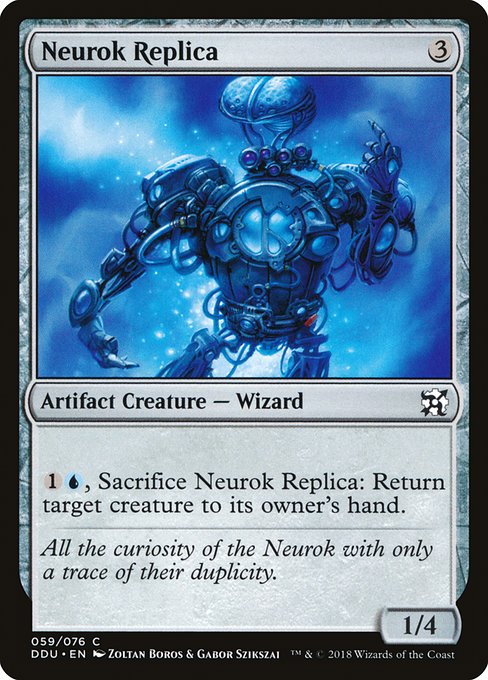 Neurok Replica (Duel Decks: Elves vs Inventors) Medium Play