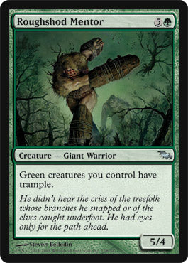 Roughshod Mentor (Shadowmoor) Medium Play Foil