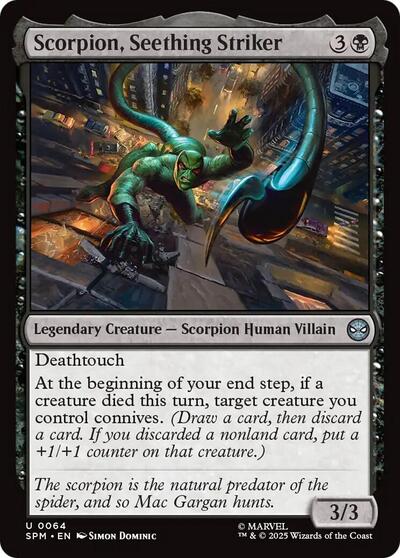 Scorpion, Seething Striker (Marvel's Spider-Man) Light Play
