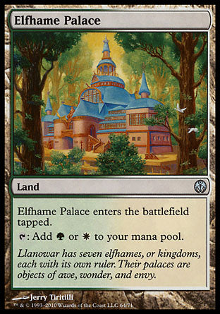 Elfhame Palace (Duel Decks: Phyrexia vs The Coalition) Light Play