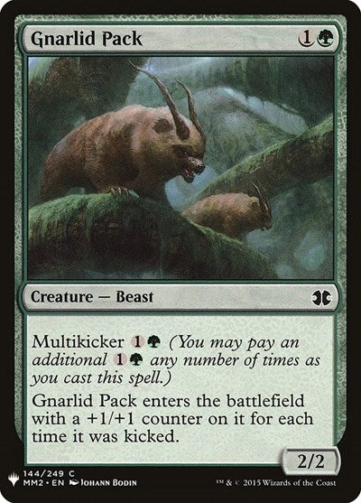 Gnarlid Pack (Mystery Booster) Near Mint