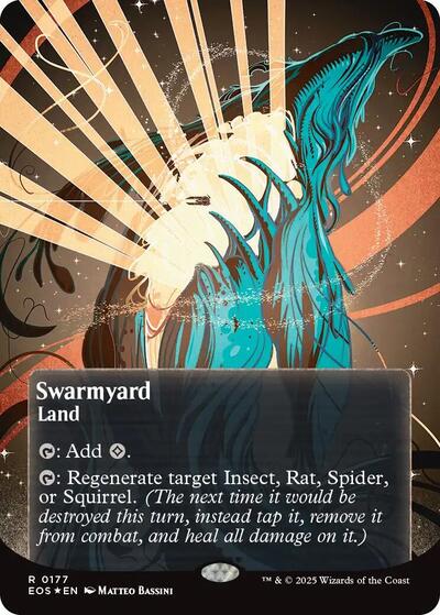 Stripe Mine (0087) (Borderless) (Galaxy Foil) (Stellar Sights) Near Mint Foil