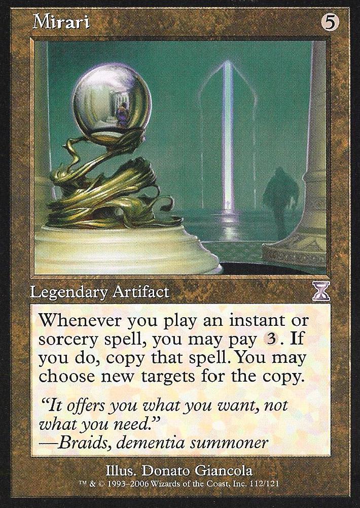Mirari (Time Spiral Time Shifted) Light Play Foil