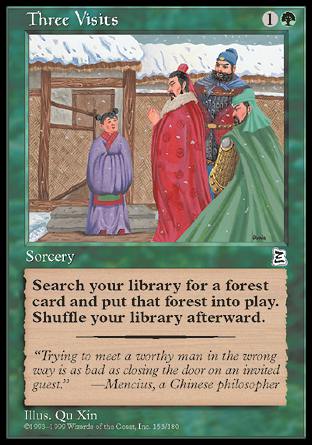 Three Visits (Portal Three Kingdoms) Medium Play