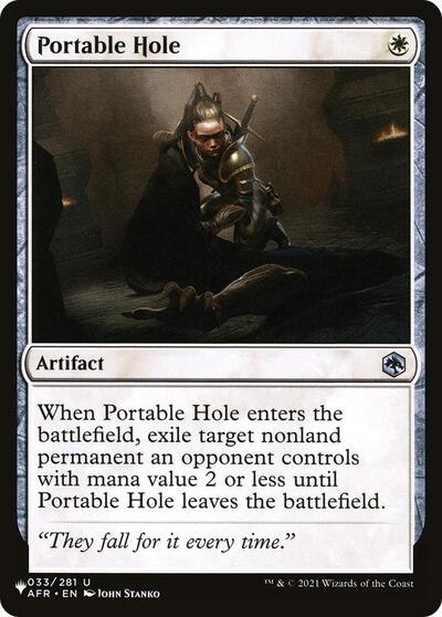 Portable Hole (The List) Near Mint