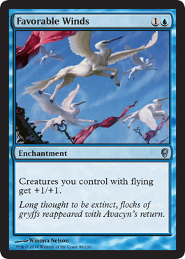 Favorable Winds (Conspiracy) Light Play Foil
