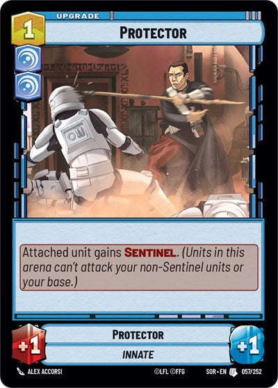 Protector (Spark of Rebellion) Near Mint Foil
