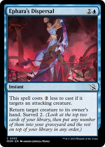 Ephara's Dispersal (March of the Machine) Damaged / Poor Foil