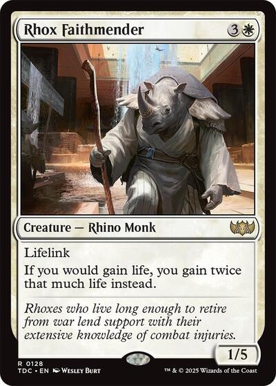Rhox Faithmender|1|0|0.00