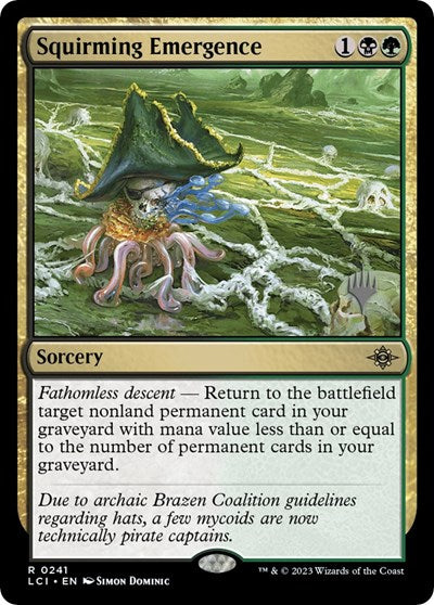 Squirming Emergence (Promo Pack: The Lost Caverns of Ixalan) Near Mint