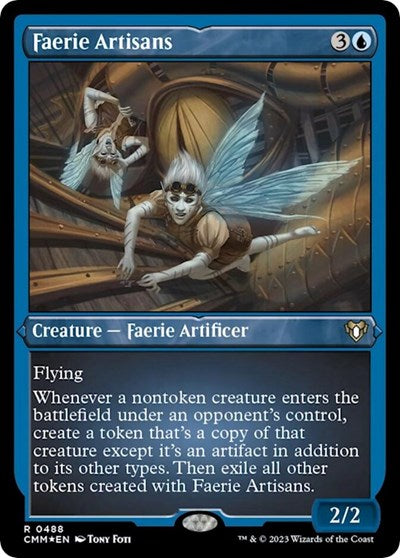 Faerie Artisans (Foil Etched) (Commander Masters) Near Mint Foil