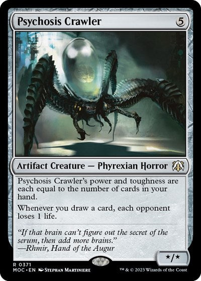 Psychosis Crawler (Commander: March of the Machine) Near Mint