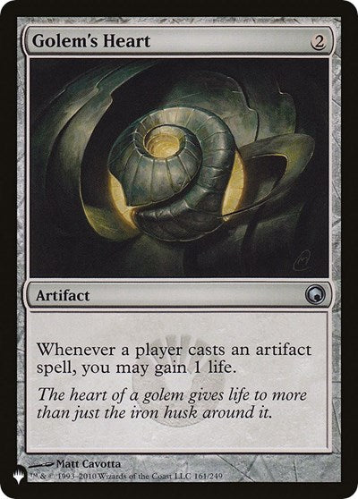 Golem's Heart (The List) Near Mint