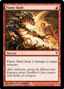 Flame Slash (Duel Decks: Sorin vs Tibalt) Medium Play