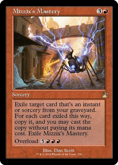 Mizzix's Mastery (Retro Frame) (Ravnica Remastered) Light Play