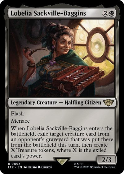 Lobelia Sackville-Baggins (Universes Beyond: The Lord of the Rings: Tales of Middle-earth) Light Play Foil