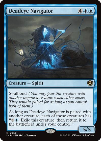Deadeye Navigator (Innistrad Remastered) Heavy Play