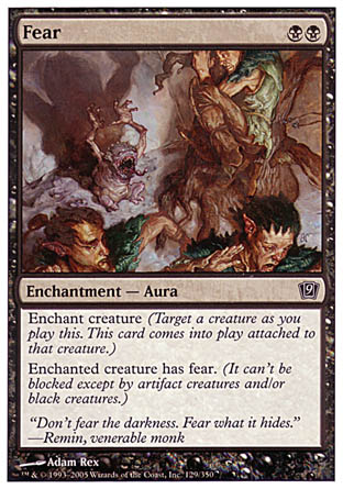 Fear (9th Edition) Medium Play