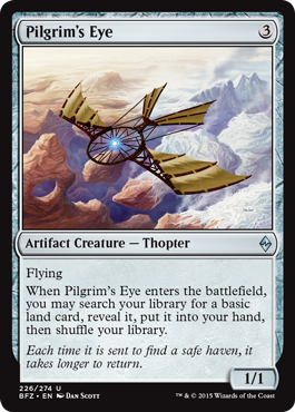 Pilgrim's Eye (Battle for Zendikar) Light Play