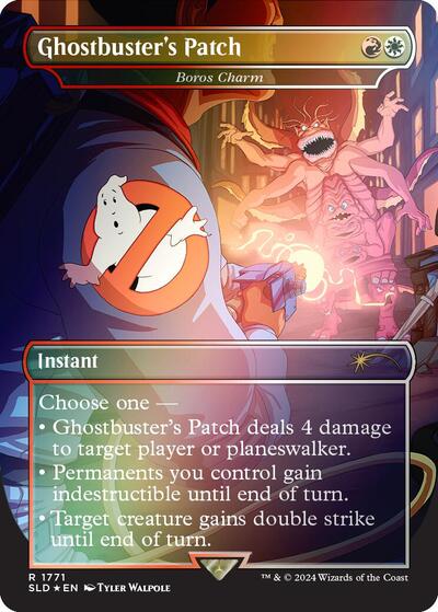 Ghostbuster's Patch - Boros Charm (Rainbow Foil) (Secret Lair) Near Mint Foil