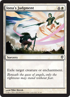 Iona's Judgment (Worldwake) Medium Play