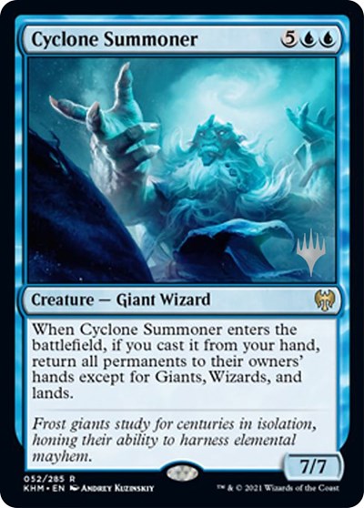 Cyclone Summoner (Promo Pack: Kaldheim) Near Mint