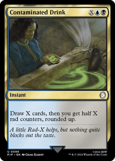 Contaminated Drink (Universes Beyond: Fallout) Light Play Foil