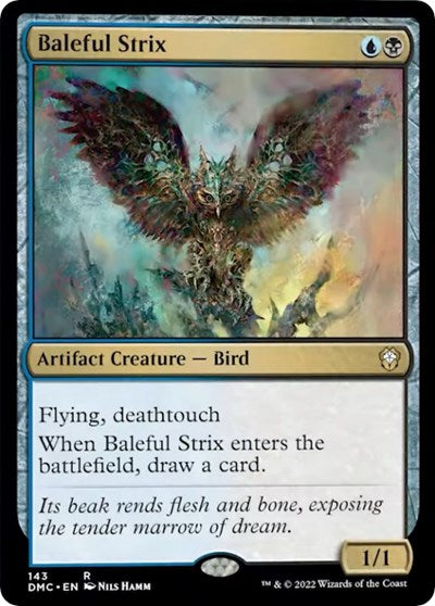 Baleful Strix (Commander: Dominaria United) Medium Play