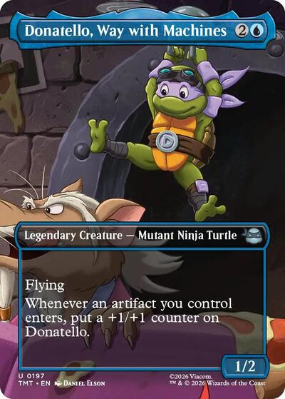 Donatello Way with Machines Borderless|1|0|0.00