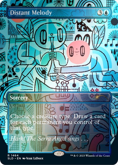 Distant Melody (Rainbow Foil) (Secret Lair) Near Mint Foil