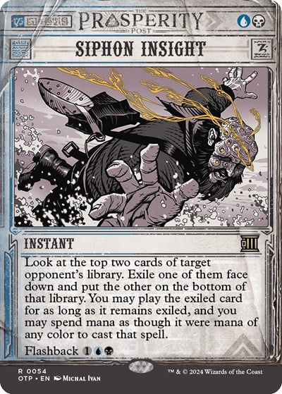 Siphon Insight (Outlaws of Thunder Junction: Breaking News) Light Play