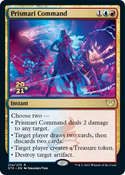 Prismari Command (Promos: Prerelease Cards) Near Mint Foil