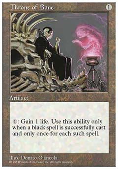 Throne of Bone (5th Edition) Medium Play