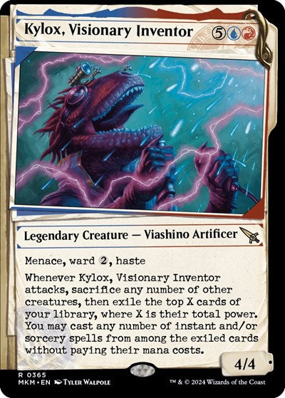 Kylox, Visionary Inventor (Showcase) (Murders at Karlov Manor) Near Mint Foil