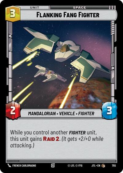 Flanking Fang Fighter (Foil) (Jump to Lightspeed) Near Mint Foil