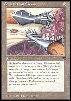 Gauntlets of Chaos (Legends) Light Play