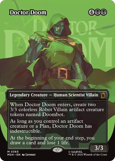 Doctor Doom (Borderless) (365) (Marvel Super Heroes) Near Mint