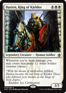 Darien, King of Kjeldor (Masters 25) Medium Play