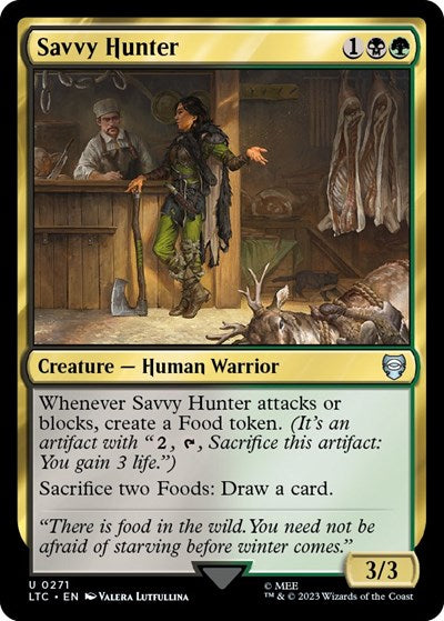 Savvy Hunter (Commander: The Lord of the Rings: Tales of Middle-earth) Light Play