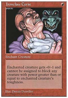 Ironclaw Curse (5th Edition) Light Play