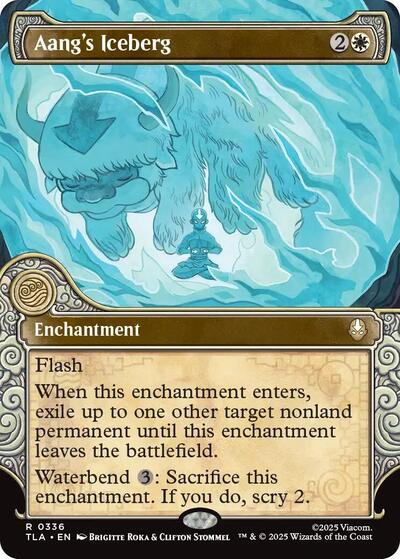 Aang's Iceberg (Showcase) (Avatar: The Last Airbender) Near Mint Foil