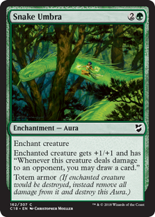 Snake Umbra (Commander 2018) Medium Play