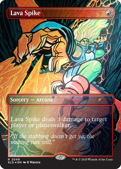 Lava Spike 2049 Rainbow Foil|1|0|0.00