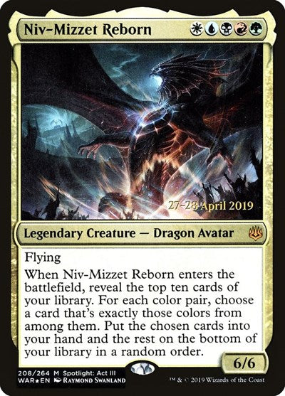 Niv-Mizzet Reborn (Promos: Prerelease Cards) Near Mint Foil
