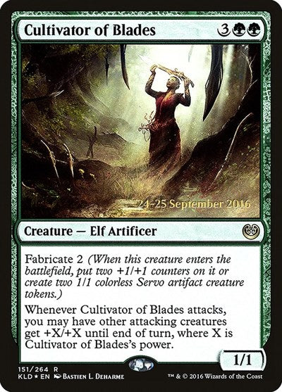 Cultivator of Blades (Promos: Prerelease Cards) Light Play Foil