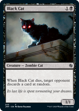 Black Cat (Jumpstart) Light Play