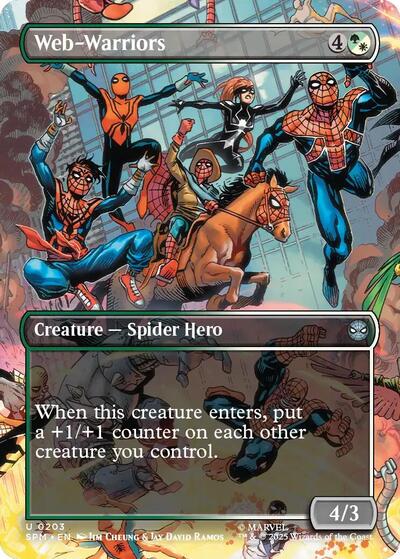 Web-Warriors (Borderless) (Marvel's Spider-Man) Near Mint