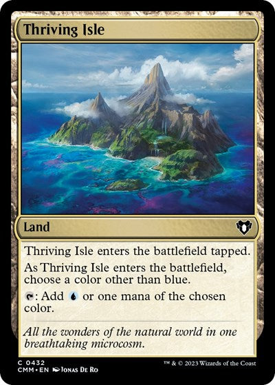 Thriving Isle (Commander Masters) Light Play